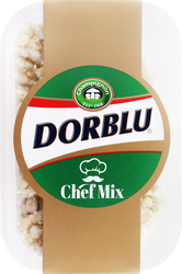 Сыр DORBLU Шеф микс с голубой плесенью 56%, без змж, 100г, фотография