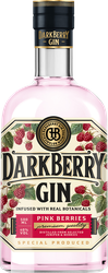 Джин DARKBERRY Pink Gin 40%, 0.5л, крупный план