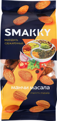 Миндаль SMAKKY жареный, манчи масала, 150г, картинка