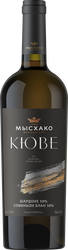 Вино МЫСХАКО Шардоне Совиньон Блан Кюве белое сухое, 0.75л, фотография