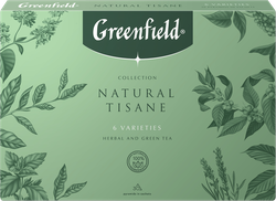 Набор чайный GREENFIELD Нэйчерал Тизан 6 видов, 30пак, изображение