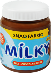 Паста шоколадно-молочная SNAQ FABRIQ с хрустящими шариками, 250г, фото