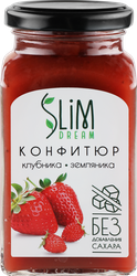 Конфитюр SLIMDREAM Клубника-земляника, без сахара, 300г, детальное фото