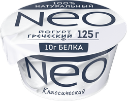 Йогурт NEO Греческий 2%, без змж, 125г, фотография