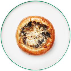 Шанежка с курицей и грибами, 100г, картинка