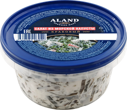Салат из морской капусты АЛАНД Крабовый, 400г, вид