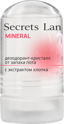 Дезодорант-стик женский SECRETS LAN Mineral с экстрактом хлопка, 60г, фото