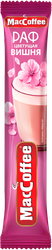 Напиток кофейный растворимый MACCOFFEE Раф Цветущая вишня 3в1, 18г, фотография