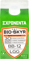Напиток кисломолочный EXPONENTA Bio-Skyr Дыня канталупа, 500г, картинка