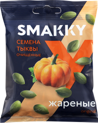 Семена тыквы SMAKKY очищенные жареные, 70г, картинка