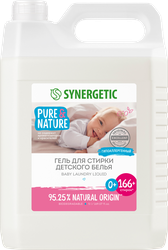 Средство для стирки детского белья SYNERGETIC, 5л, вид