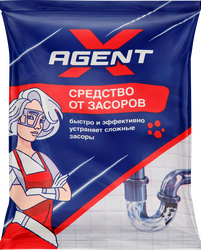 Средство от засоров AGENT X, 70г, картинка