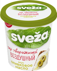 Сыр творожный SVEZA Воздушный, Оливковое масло 60%, без змж, 150г, вид