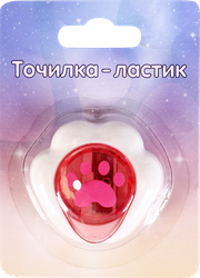 Точилка-ластик КРОК&ДИЛЛИ Cat, Арт. KR972405, крупный план