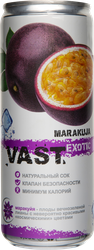 Напиток VAST EXOTIC Маракуйя газированный, 0.33л, картинка