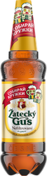 Пиво светлое ZATECKY GUS Nefiltrovany нефильтрованное пастеризованное 4,8%, 1.35л, фото