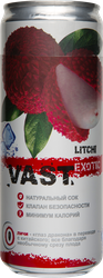 Напиток VAST EXOTIC Личи газированный, 0.33л, детальное фото