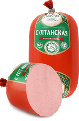 Изображение товара Колбаса вареная ИДЕЛЬ Султанская, 400г