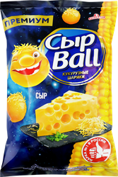 Снеки кукурузные СЫРBALL со вкусом сыра, премиум, 140г, вид