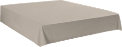 Простыня HOMECLUB 215/220x240см, цвет жемчужный, Арт. HCBC-S-24-PE, крупный план