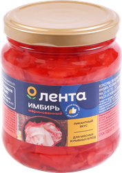 Имбирь маринованный ЛЕНТА розовый, 250мл, изображение