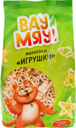 Макароны ВАУ МЯУ! Игрушки, 300г, фото