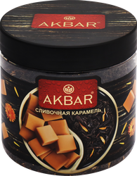 Чай черный AKBAR Сливочная карамель, листовой, 100г, фотография