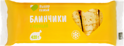 Изображение товара Блинчики ВЫБОР СЕМЬИ с курицей, 420г