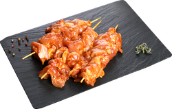 Шашлык из куриного филе бедра ЛЕНТА FRESH в маринаде, детальное фото