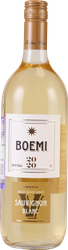 Вино BOEMI Совиньон Блан ординарное сортовое белое сухое, 1л, фото