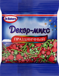 Посыпка кондитерская DR.BAKERS Декор-микс Праздничный, 10г, изображение