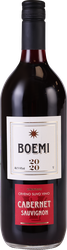 Вино BOEMI Каберне Совиньон ординарное сортовое красное сухое, 1л, картинка