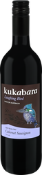 Вино KUKABARA Каберне Совиньон ординарное сортовое красное полусухое, 0.75л, вид