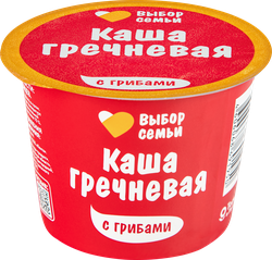 Каша гречневая ВЫБОР СЕМЬИ с грибами, 43г, изображение