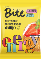 Крекеры протеиновые овсяные TAKE A BITE с фундуком, 69г, детальное фото