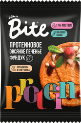 Крекеры протеиновые овсяные TAKE A BITE с фундуком, 69г, фотография