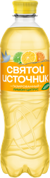 Изображение товара Вода+Сок СВЯТОЙ ИСТОЧНИК Лимон-цитрус, газированная, 0.5л