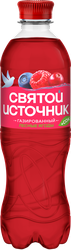 Вода+Сок СВЯТОЙ ИСТОЧНИК Лесные ягоды, газированная, 0.5л, картинка