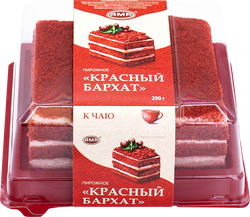 Пирожное АМА Красный бархат, 200г, фотография