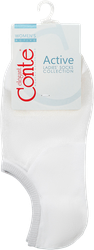 Носки женские CONTE ELEGANT Active р. 23, 25, 27 ультракороткие, белые, 
Арт. 18С-4СП, картинка