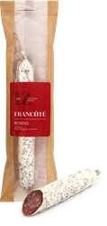 Колбаса сыровяленая FRANCOTE Салями Бордо, 90г, вид