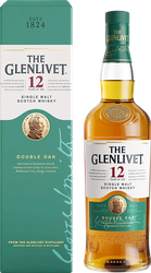 Виски THE GLENLIVET Double Oak Шотландский солодовый 12 лет 40%, п/у, 0.7л, крупный план