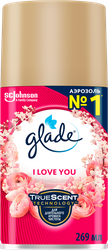 Баллон сменный для автоматического освежителя воздуха GLADE I Love You Automatic, 269мл, картинка