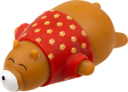 Игрушка 1TOY Крутой замес, Мишка в рубашке, 2 вида, 11х6х5см, Арт. Т23812, фото