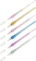 Ручка гелевая MESHU Ice, 0,6мм, крупный план