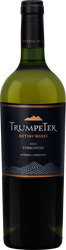 Вино TRUMPETER Торронтес региона Мендоса сортовое ординарное белое сухое, 0.75л, вид