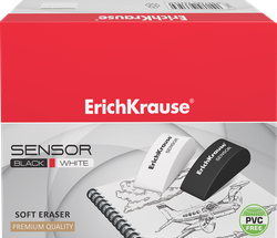 Ластик ERICHKRAUSE Sensor Black&whitе, Арт. 35532, вид