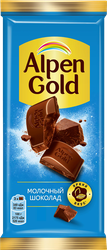 Шоколад молочный ALPEN GOLD, 80г, детальное фото