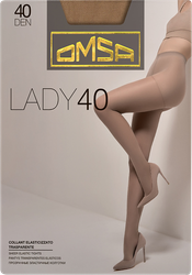Колготки женские OMSA Lady 40 den caramello 5, картинка