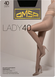 Колготки женские OMSA Lady 40 den nero 6, крупный план